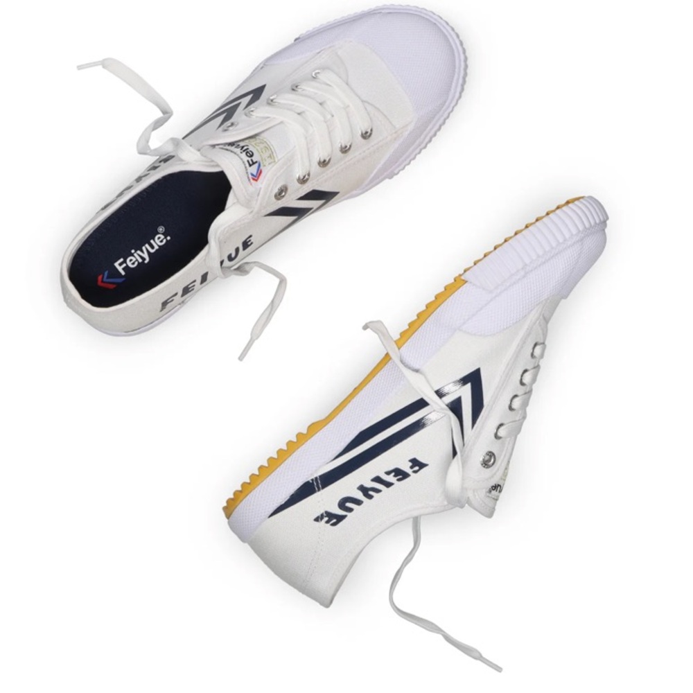 🍒Feiyue Sneakers FE LO 1920 Sz8 Women’s EU 39 Feiyue sizing chart White/Navy NWT